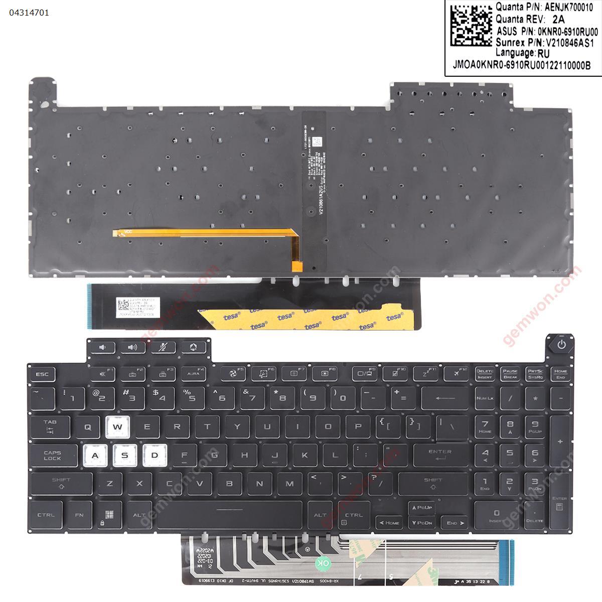 Laptop Keyboard best price Keyboard Asus TUF Gaming F15 FX507/FX507Z/A15 FA507/FA507R | US (Backlight)