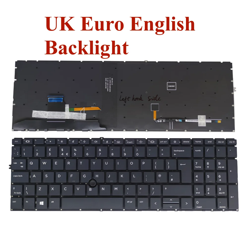 Laptop Keyboard best price Keyboard Hp Elitebook 850-G7 | 855-G7 (L89916-001) (Backlit With) UK Pointer Org