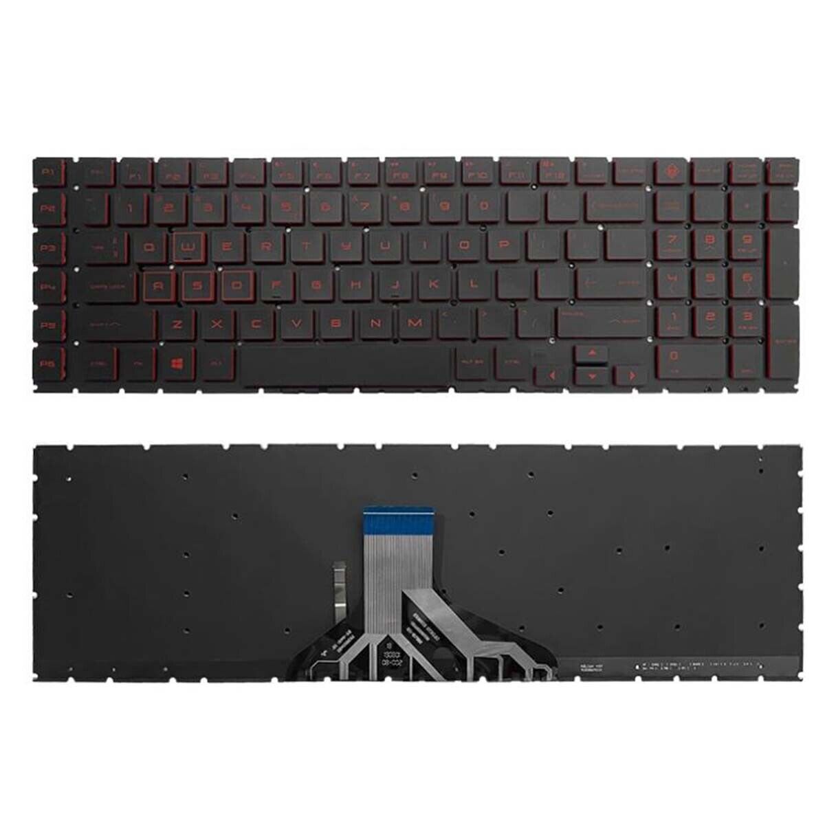 Laptop  best price Keyboard HP Omen 17/Omen 6 Plus/Omen 5 Plus (2019-2020) | US Red Shade(Backlight)