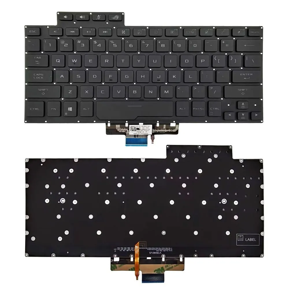 Laptop Keyboard best price in Karachi Keyboard for ASUS Zephyrus G14 GA401 GA401U GA401IQM 8037B0169701  |(With Backlight) US
