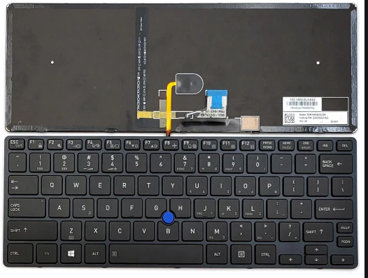 Laptop Keyboard best price Keyboard Toshiba Tecra X40-D/Portege X30-D | Black (Backlight) Right Cable