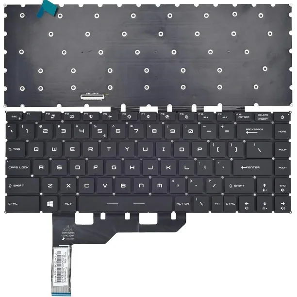 Laptop Keyboard best price Keyboard MSI GS66/GP66-MS-16V1 MS-1541 MS-1542 10SD/10SF (MS-1541) | Backlight (RGB)-Black