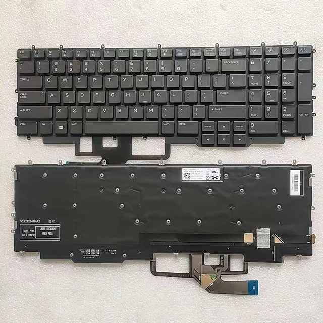 Laptop Keyboard best price Keyboard Dell Alienware M17-R2/M17-R3/M17-R4/G7 7700 | US (Backlight)-{V192925BS1}