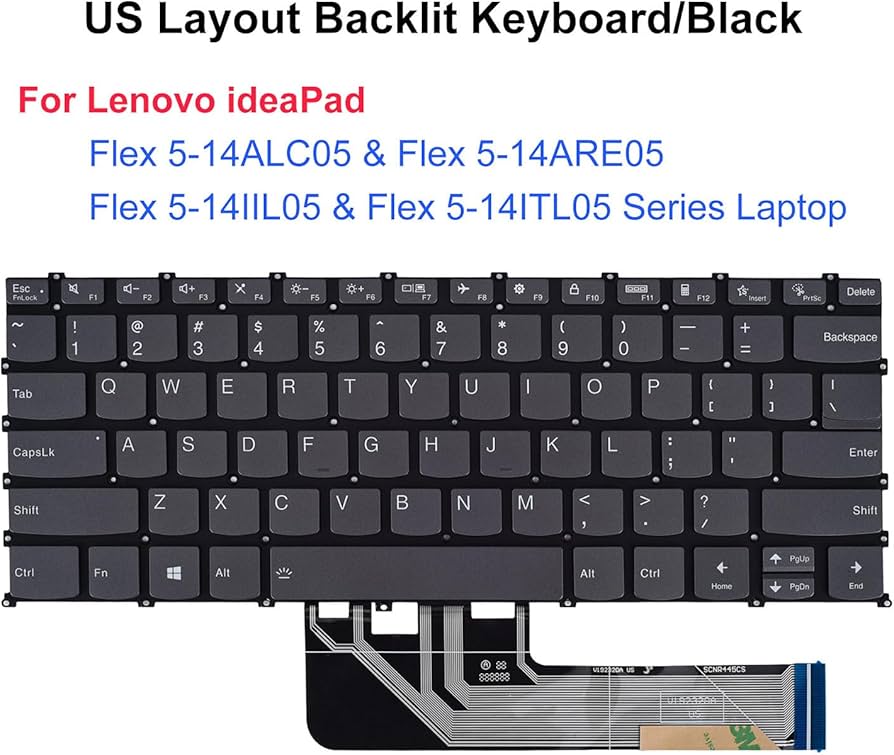 Laptop Keyboard best price in Karachi Keyboard Lenovo 5-14itl05 flex 5-14iil05 5-14are05/7-13acn05 Pro-14ITL5 7-14ach5-7-14ITL