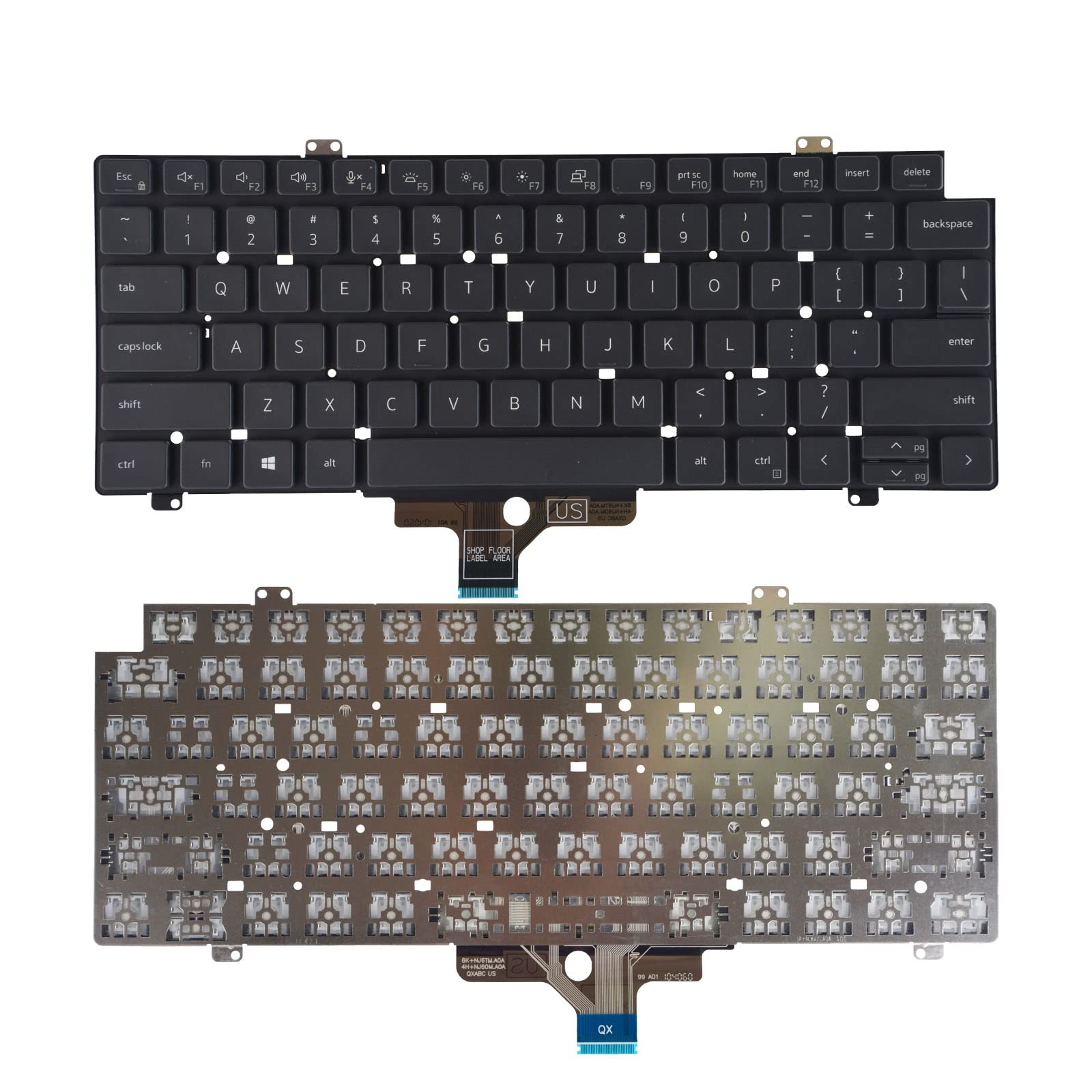 Keyboard DELL Latitude 5420-5421-7420-7520-7521(No Backlight)