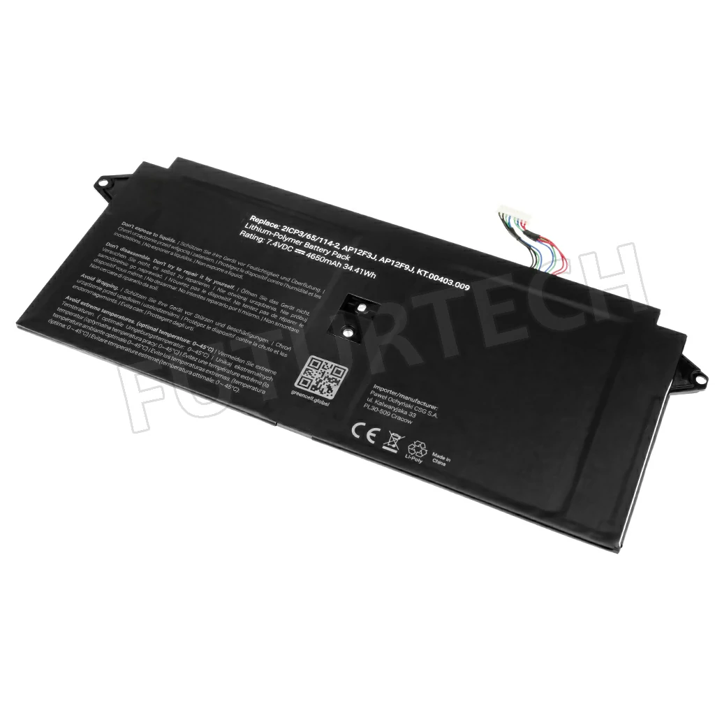 Laptop Battery best price in Karachi Battery Acer Aspire Ultrabook S7-391= (AP12F3J) 4 Cell | Internal