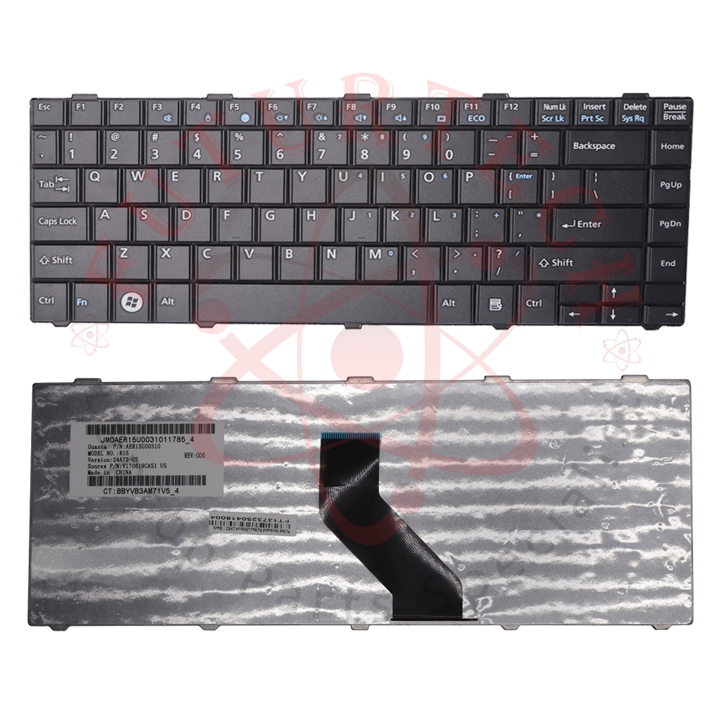 Pulled Keyboard Fujitsu Lifebook LH52 | Black