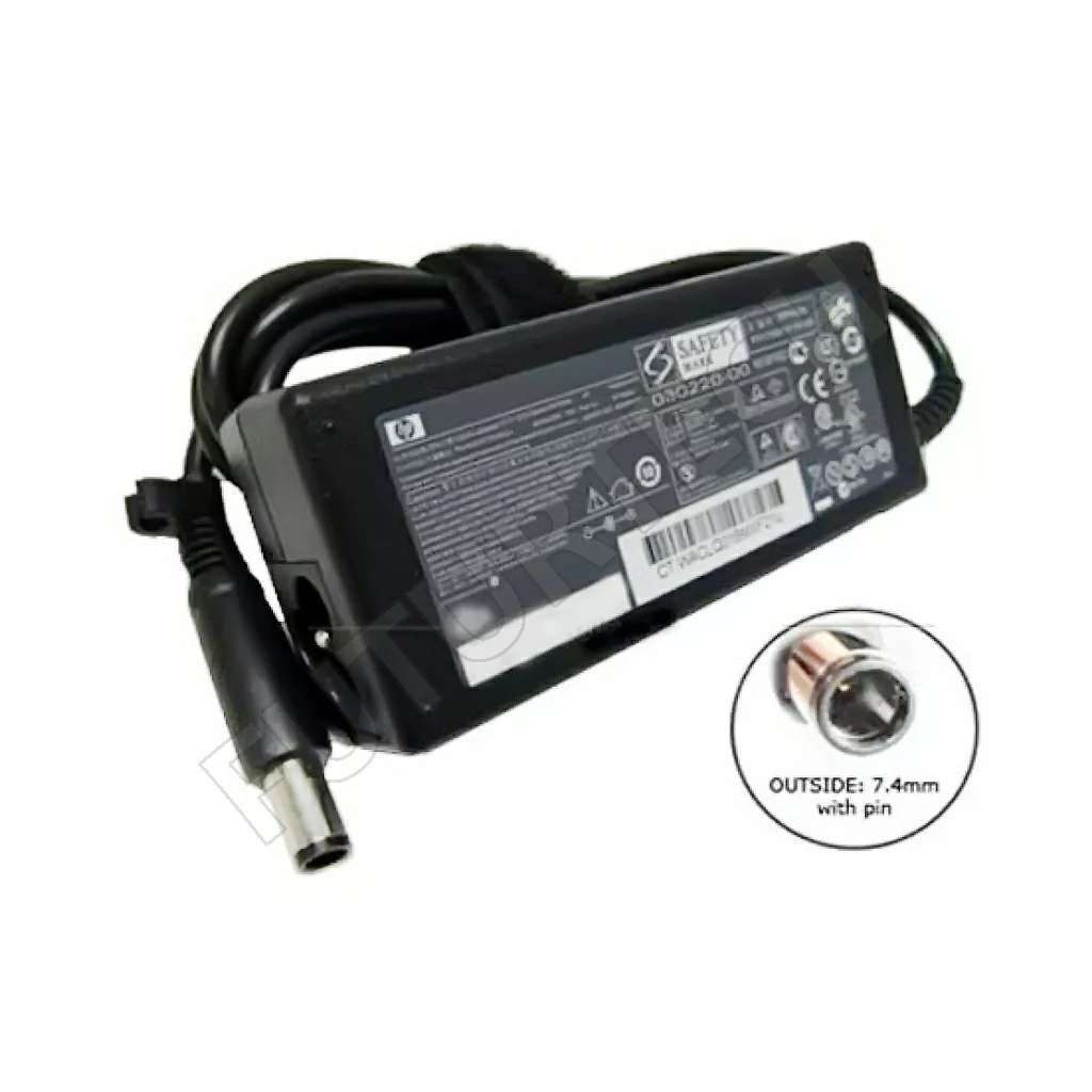 Laptop Adapter best price in Karachi Used Adapter HP 19v - 4a74 | Center Pin - 90w (7.4*5.0) ORG