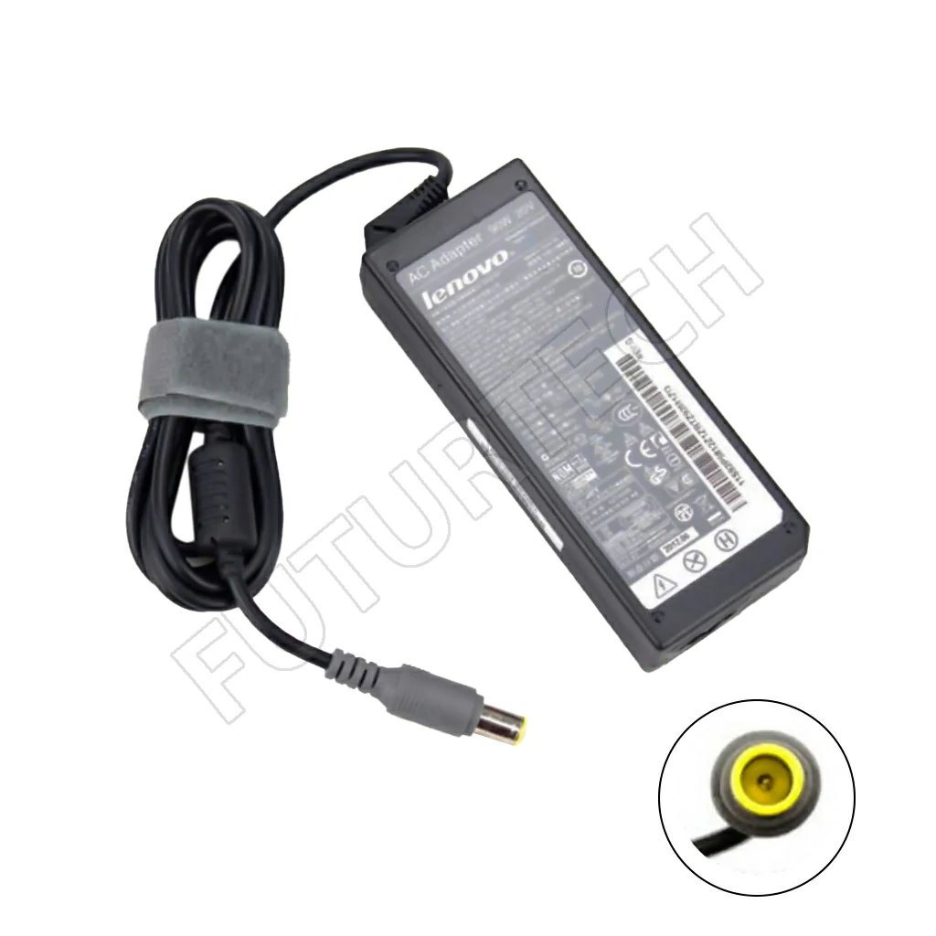 Laptop Adapter best price Used Adapter Lenovo 20v - 4a5 | Center Pin (90w) ORG