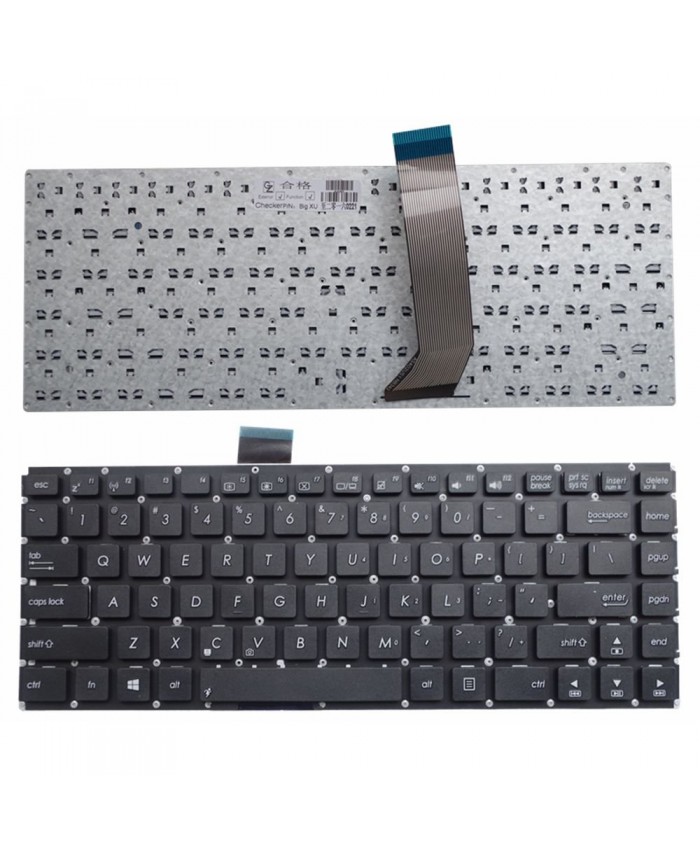Laptop Keyboard best price in Karachi Keyboard Asus X402C/S400 | Black