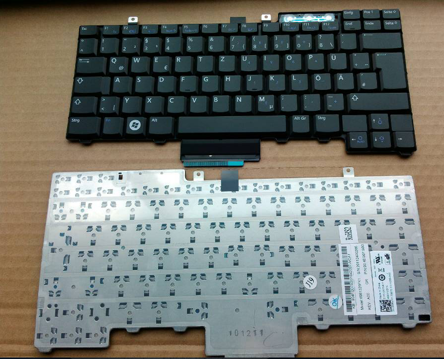 Pulled Keyboard Dell Latitude E5400 E5500 | Black | W O Pointer