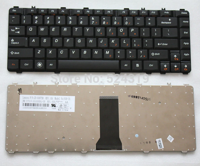Keyboard Lenovo Y450 Y460 Y550 Y560 | Black
