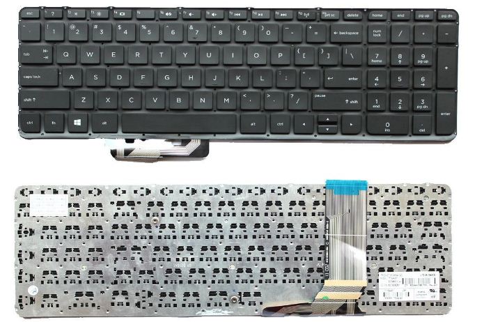 Keyboard HP Envy 15J  17J   M7 (W O FRAME) (US W O Backlit)