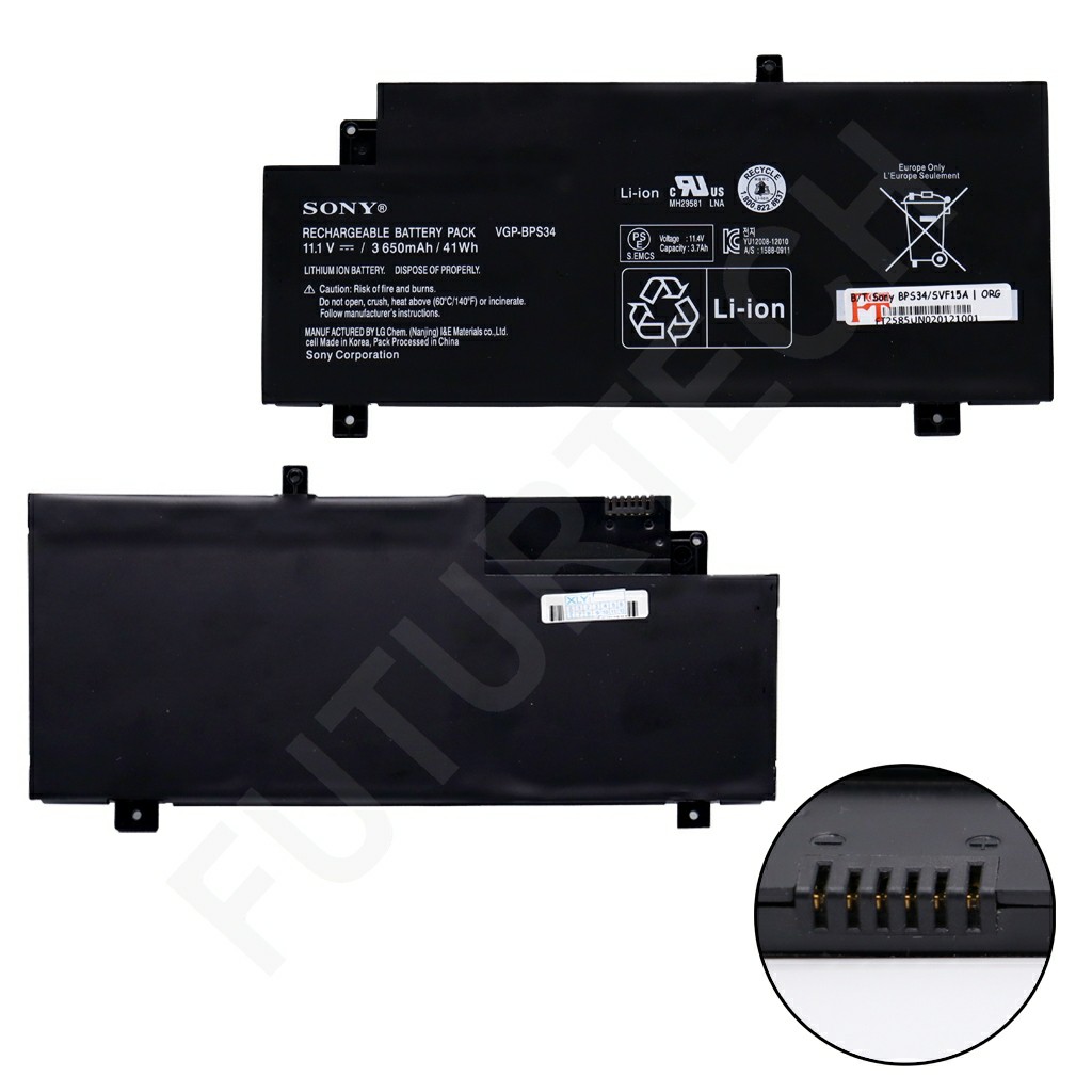 Laptop Battery best price in Karachi Battery Sony Vaio BPS34/SVF15A | ORG