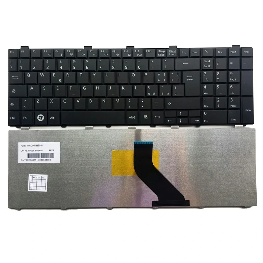 Laptop Keyboard best price in Karachi Keyboard Fujitsu Lifebook AH530/AH531 | Black