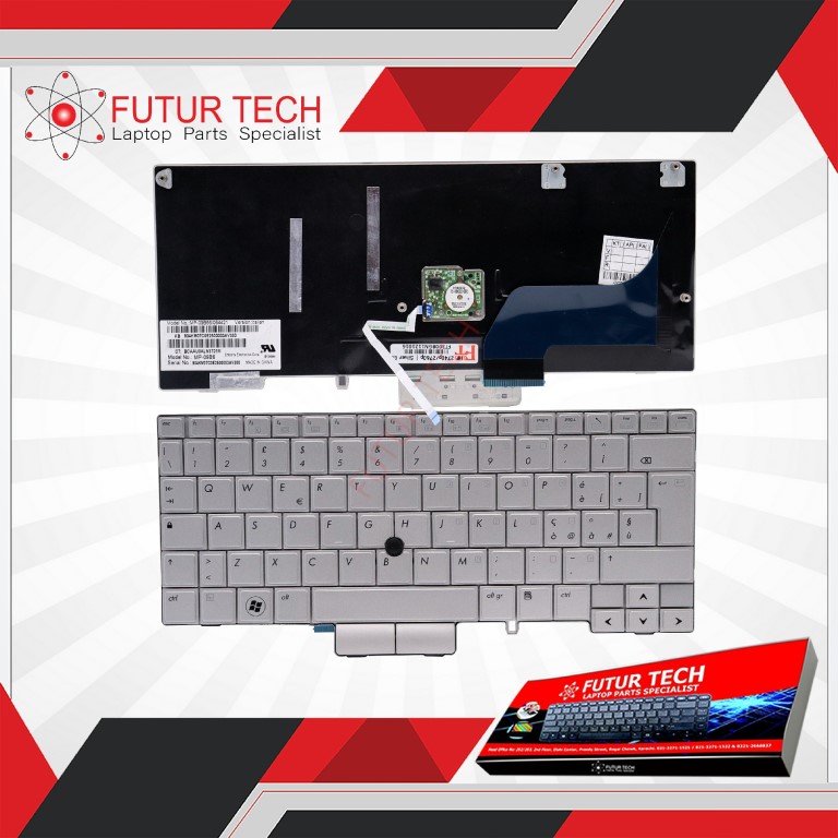 Laptop Keyboard best price Keyboard HP Elitebook 2740p/2760p | Silver EU