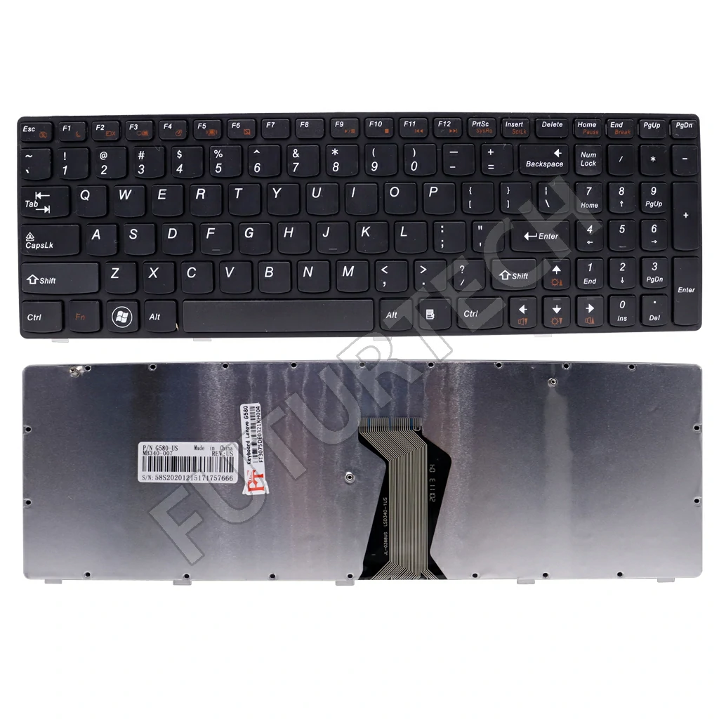 Laptop Keyboard best price in Karachi Keyboard Lenovo G580/G585/Z580/Z585 | Black