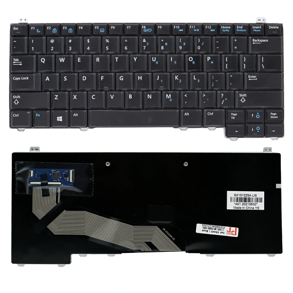 Laptop Keyboard best price in Karachi Keyboard Dell Latitude E5440 | Black