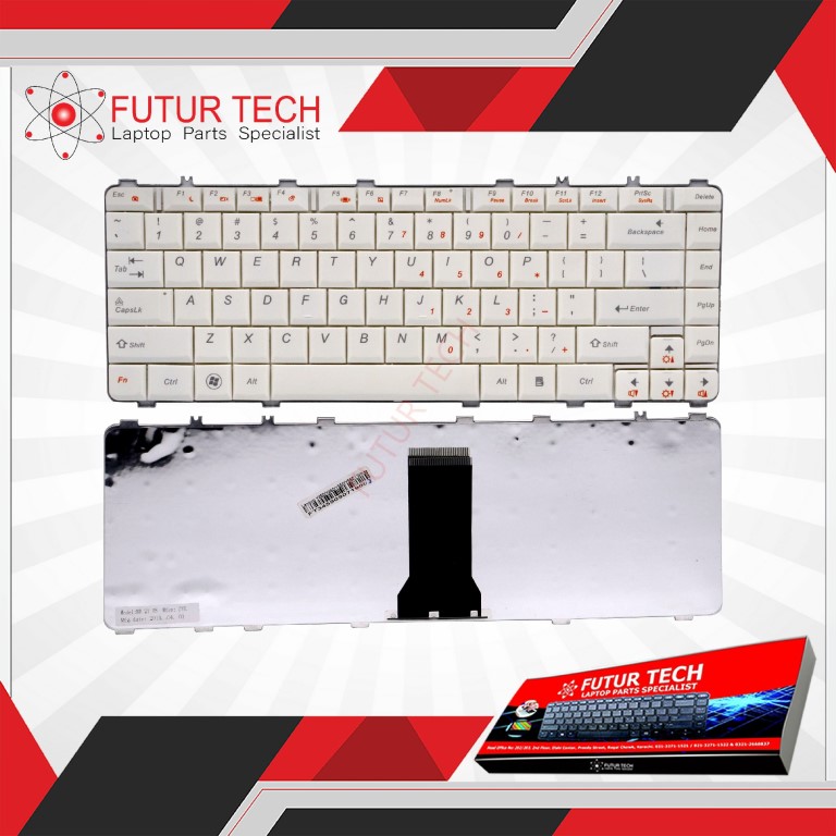 Laptop Keyboard best price Keyboard Lenovo Y450/Y460/Y550/Y560 | White