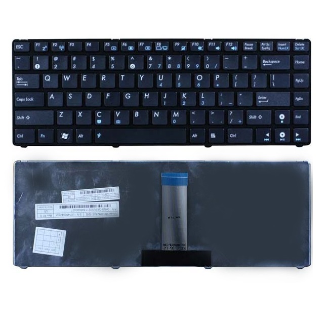 Keyboard Asus UL20 | Black | Frame