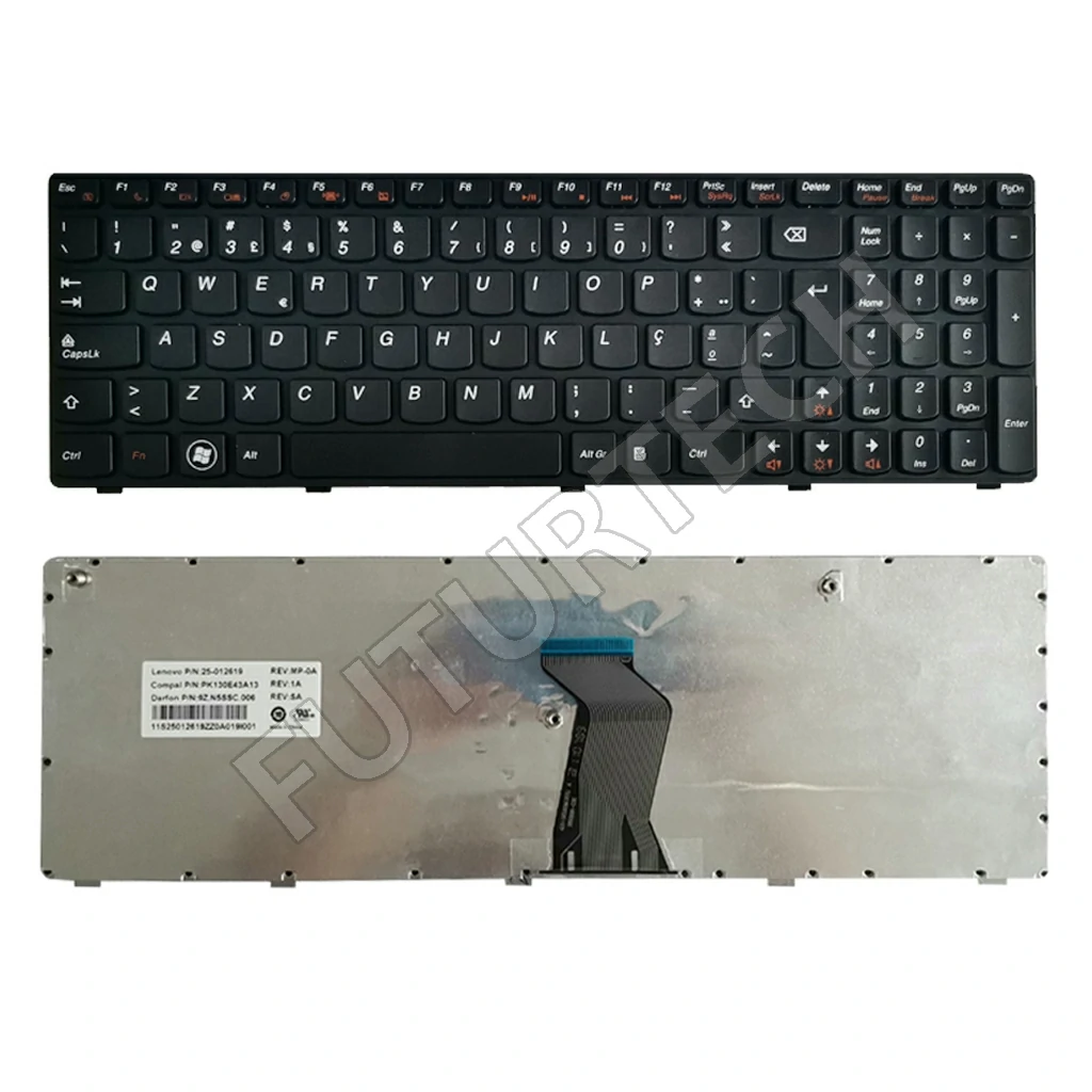 Laptop Keyboard best price in Karachi Keyboard Lenovo G570/G575 | Black
