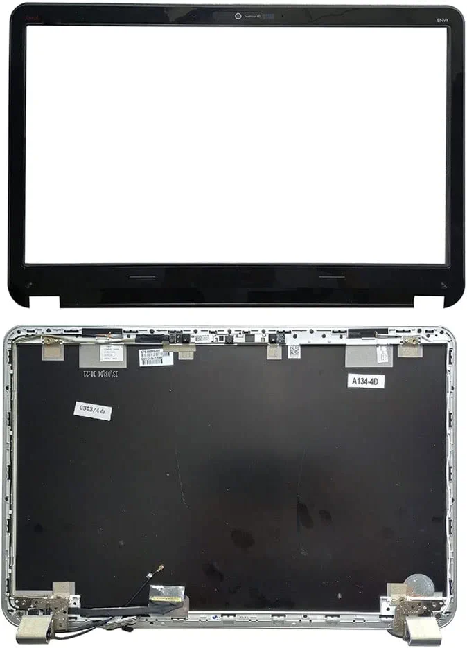 Laptop Top Cover best price in Karachi Top Cover HP Envy 4-1000 | AB (Black) wiih cable + Hinges+camera