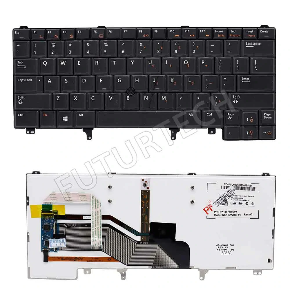 Keyboard Dell E6320 E6330 E6420 | Backlit	