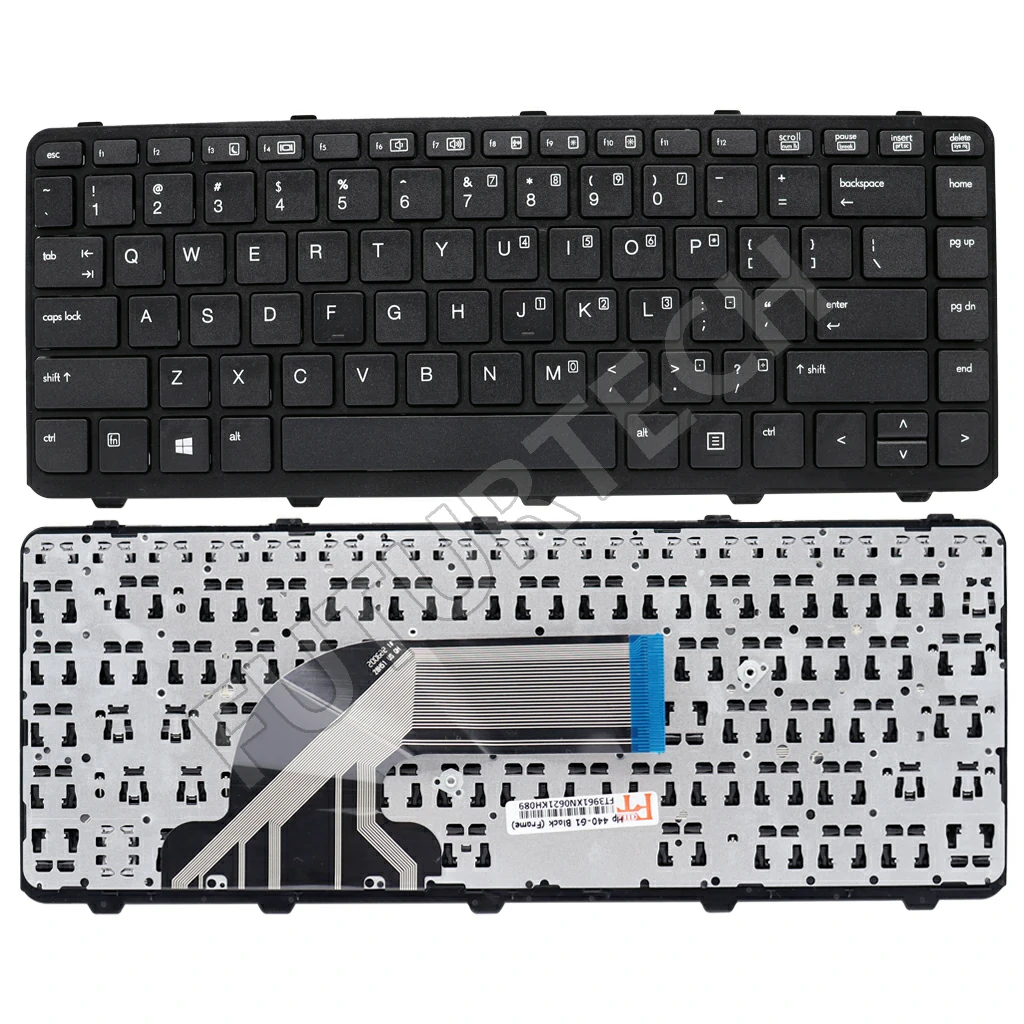 Laptop Keyboard best price in Karachi Keyboard Hp ProBook 440-G0/ 440-G1/ 445-G1/ 440-G2/ 430-G2 | Black (Frame)