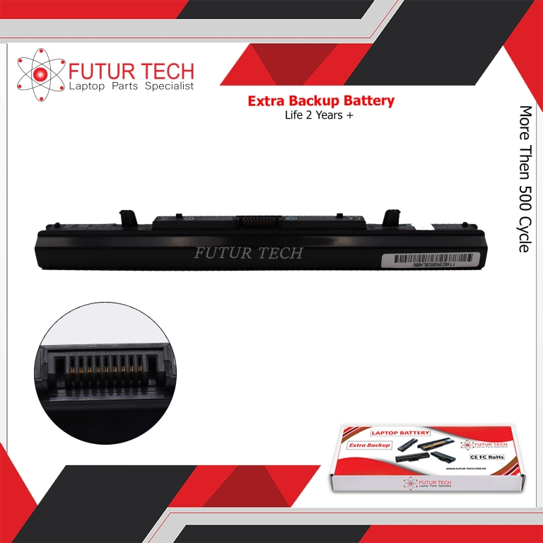 Laptop Battery best price in Karachi Battery Toshiba 5076/5077 | 4 Cell (Black)