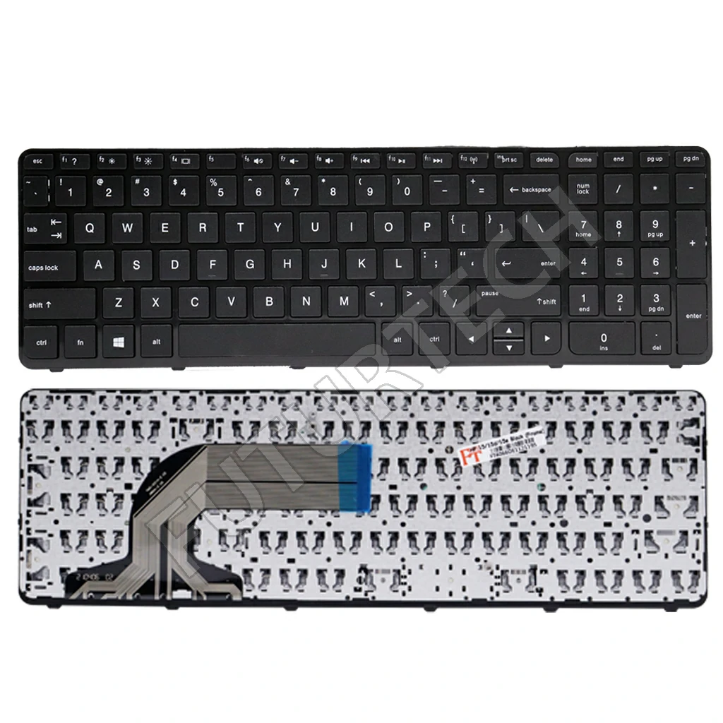 Laptop Keyboard best price in Karachi Keyboard HP Pavilion 15/15d/15e | Black (Frame)