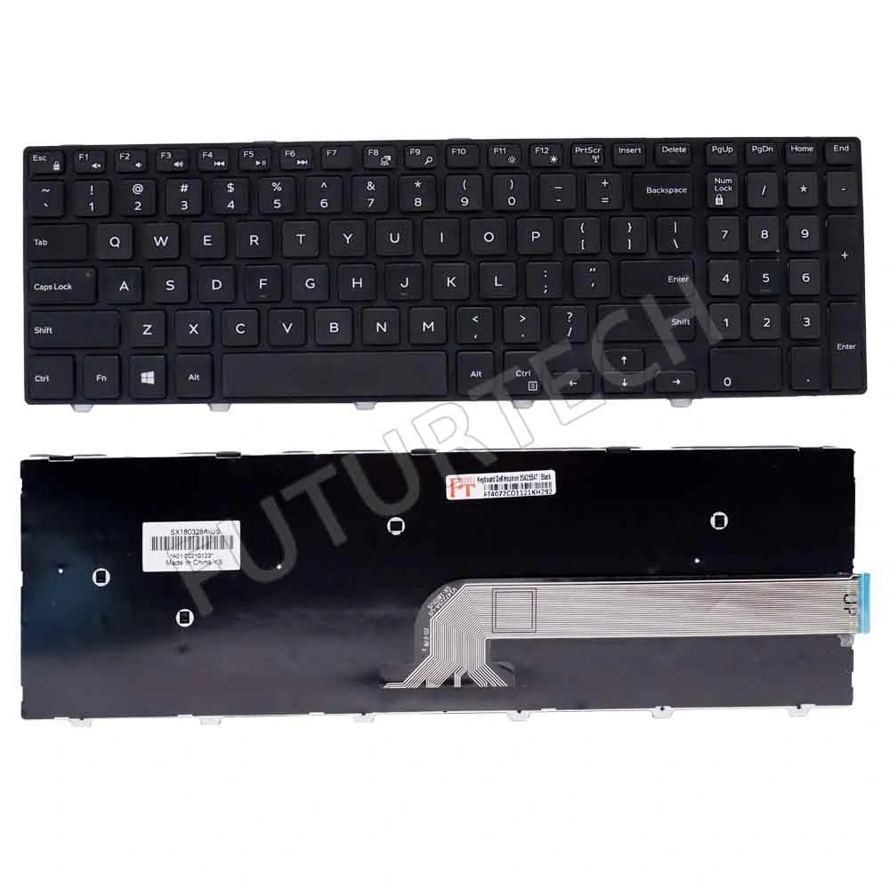 Laptop Keyboard best price in Karachi Keyboard Dell Inspiron 3542/5547 | Black