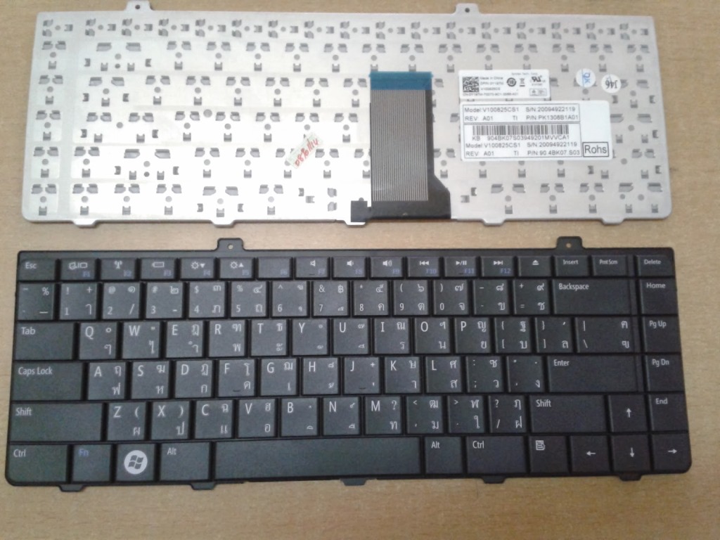Laptop Keyboard best price in Karachi Keyboard Dell Inspiron 1440/1445/1320 | Black