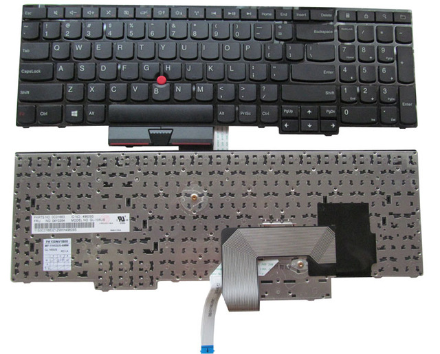Laptop Keyboard best price in Karachi Keyboard Lenovo Edge E530 E530c | Black | With Pointer