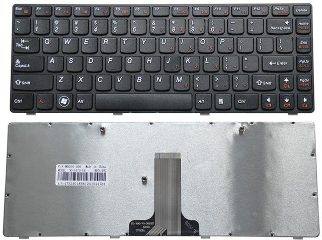 Laptop Keyboard best price in Karachi Keyboard Lenovo  B470 V470   Black