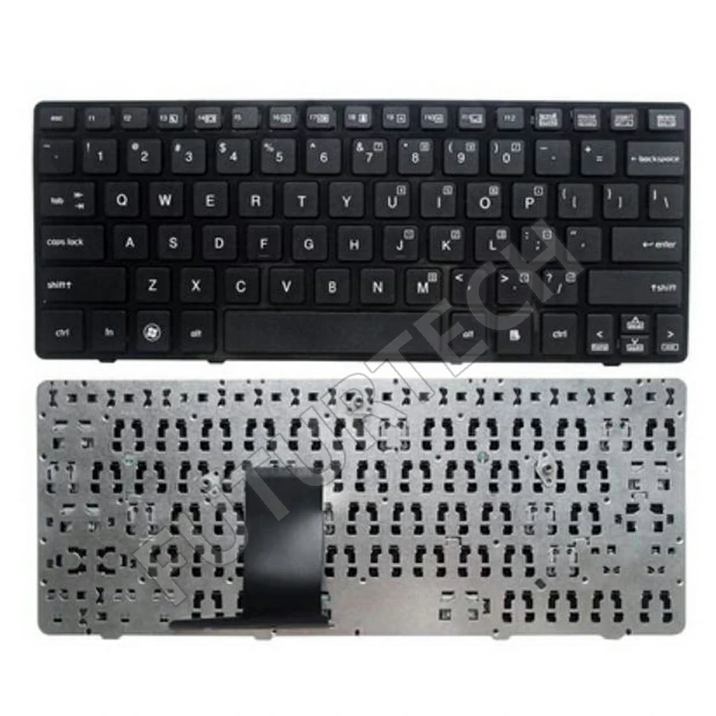 Laptop Keyboard best price in Karachi Keyboard HP Elitebook 2560p/ 2570p | Black | Without Pointer | Frame