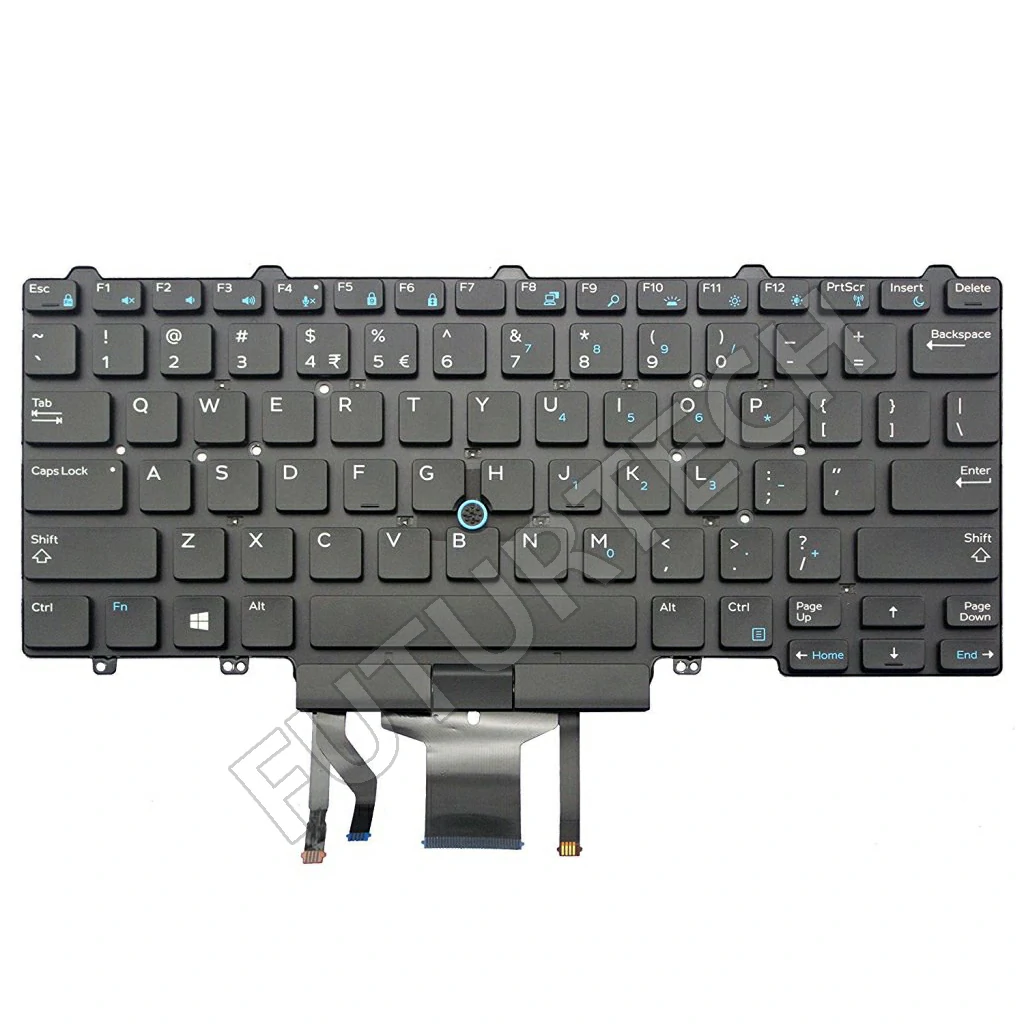 Laptop Keyboard best price in Karachi Keyboard Dell E7450/E5450/E5470/E5480/E7470 | Backlit | W/Pointer | R/L Click ORG