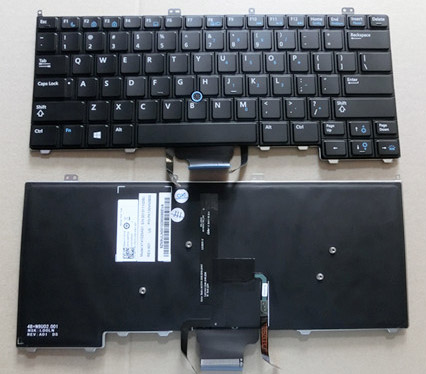 Keyboard Dell Latitude E7240  E7440 | Backlit ORG With pointer