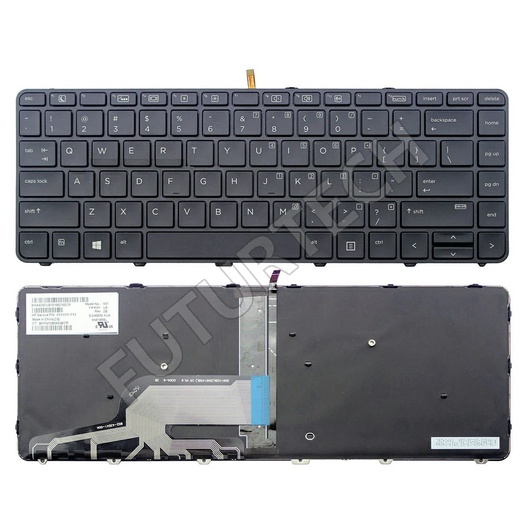 Laptop Keyboard best price in Karachi Keyboard HP Probook 430-G3/440-G3/440-G4/640-G2 | Black (Frame)