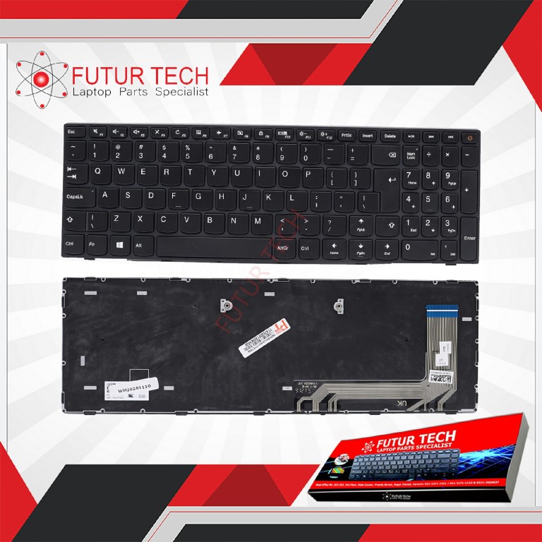 Laptop Keyboard best price in Karachi Keyboard Lenovo Ideapad 110-15IKB/110-15isk P/W Button side cables