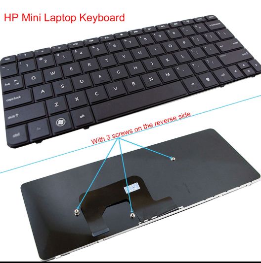 Laptop Keyboard best price Keyboard HP Mini 1103/110-3500/110-3600/110-3700