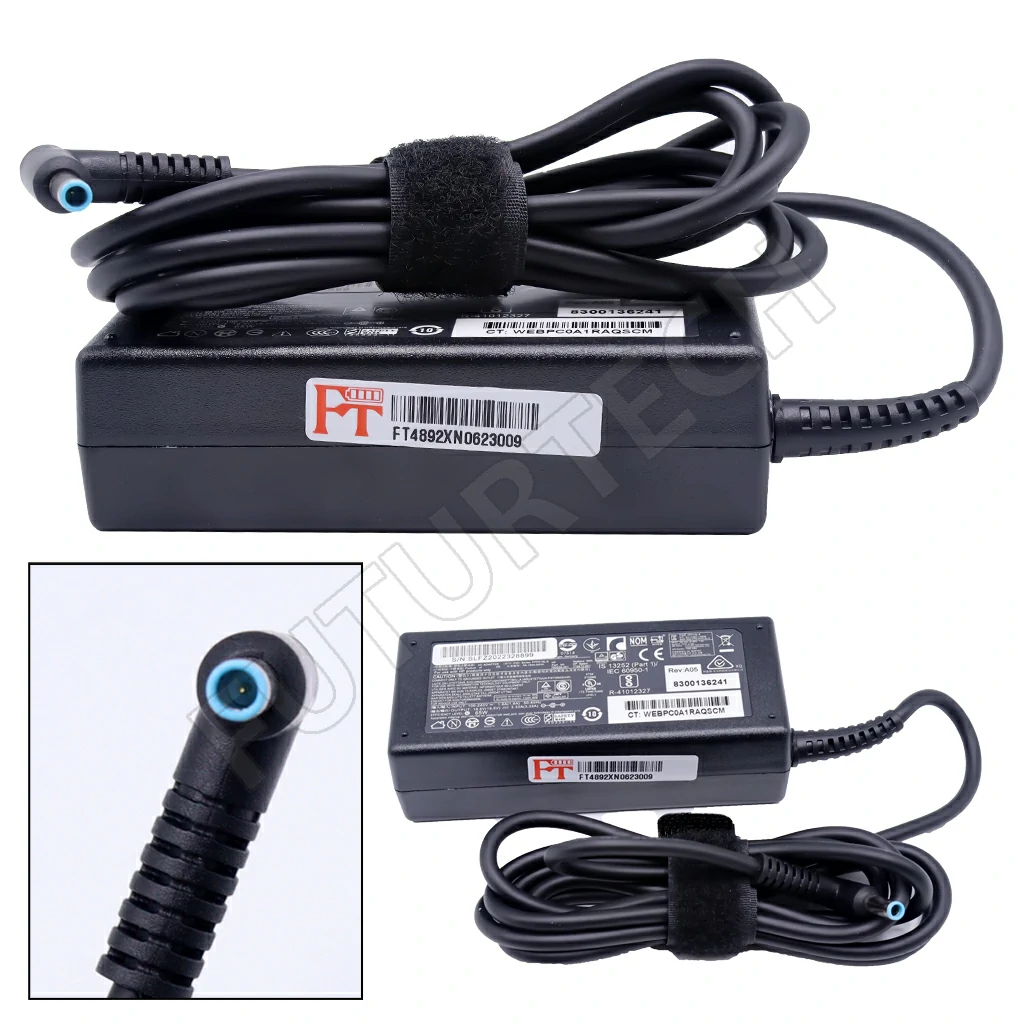 Laptop Adapter best price in Karachi Adapter HP 19v5-3a33 | Blue Pin-65w (4.5*3.0) ORG