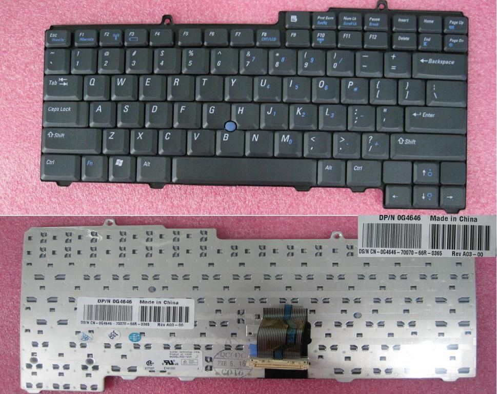 Keyboard Dell D610 D810 610M M70