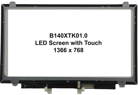 LED 14.0 Slim (40 Pin) | HD (Touch) N140BGN-E42   (B140XTK01.0) For Dell Hp