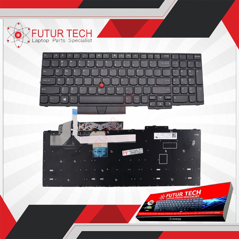Laptop Keyboard best price in Karachi Keyboard Lenovo E580 L580 P52 P72 E590 | Pointer (ORG)