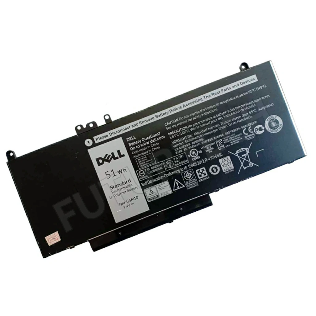 Laptop Battery best price Battery Dell E5250/E5450/E5550 [51Wh] (G5M10) | ORG