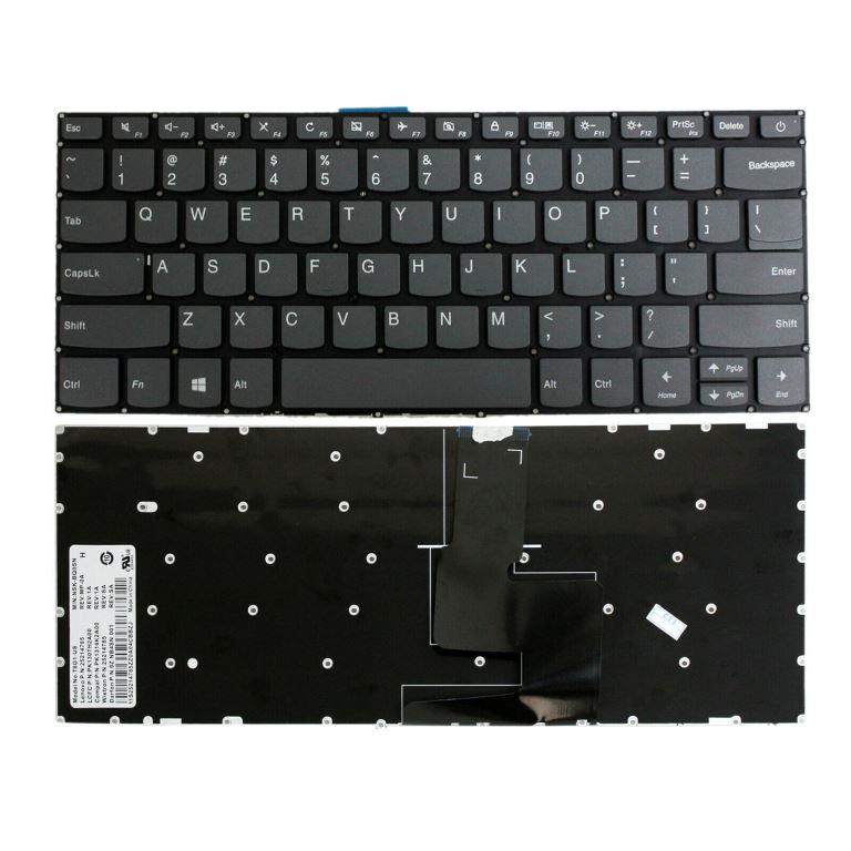 Laptop Keyboard best price in Karachi Keyboard Lenovo Ideapad 320-14IKB/520-14/720-15 | Grey (US) W/o Power Button