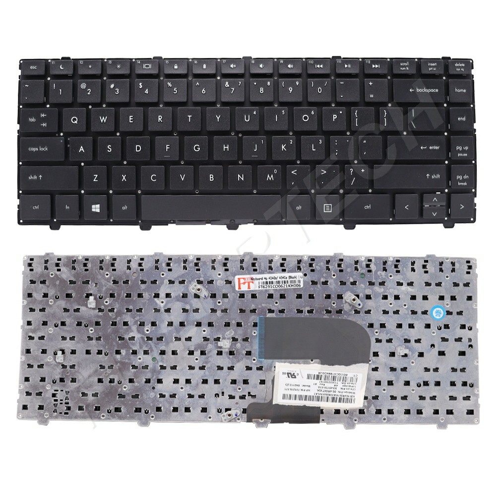 Laptop Keyboard best price Keyboard Hp Probook 4340s/ 4341s (Black) | US (Without Frame) 