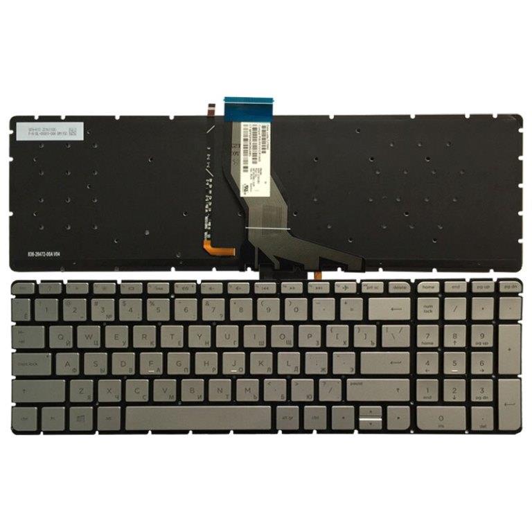 keyboard hp Pavilion 15-ab 15-bc  backlite US Silver ( V150602CS1 )