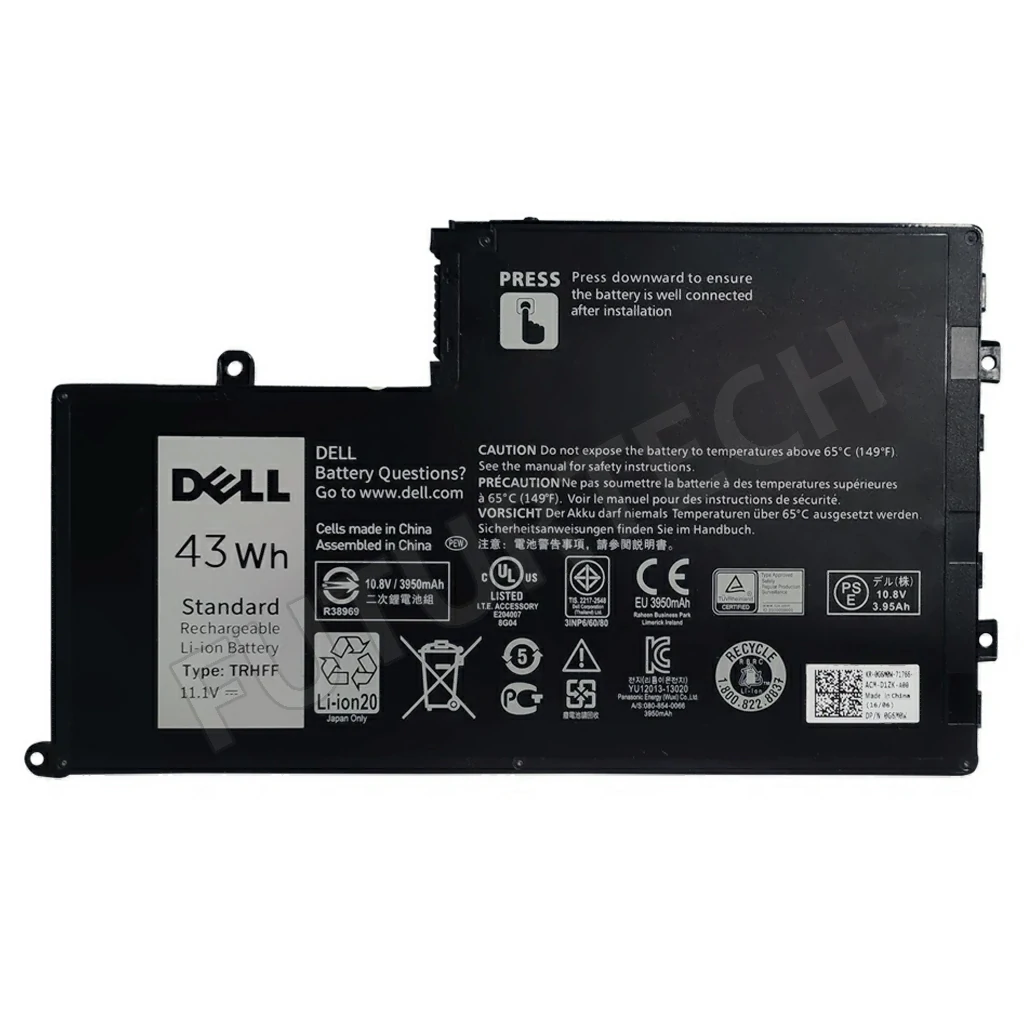 Laptop Battery best price in Karachi Battery Dell Inspiron 15-5547 Maple 3C (TRHFF) | ORG