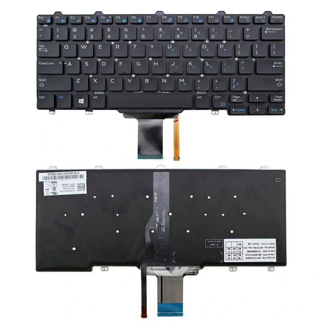 Laptop Keyboard best price in Karachi Keyboard  Dell E5250 E5270 E7250 E7270 E7350  Backlight